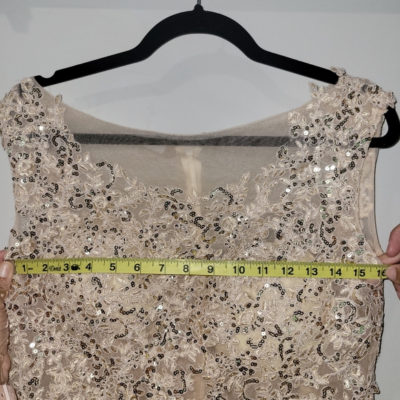 Champagne formal gown - Picture 4 of 5